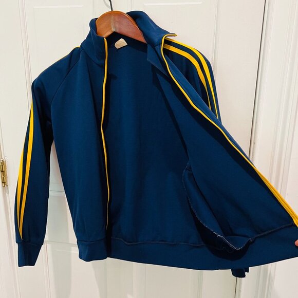 VINTAGE 1979 EMPIRE STATE GAMES SYRACUSE NY WARM-UP TRACK 'CREW' JACKET - Picture 7 of 16